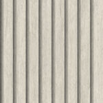 White wallpaper with a wood-grain pattern