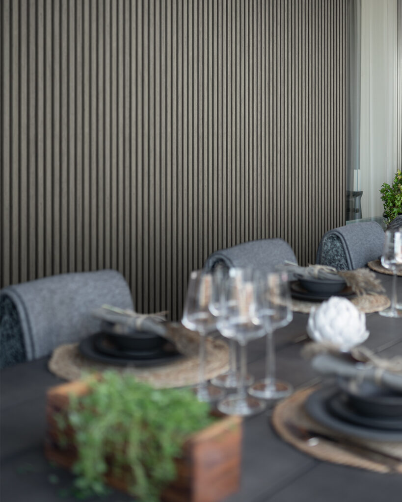 Small Slatted Wall