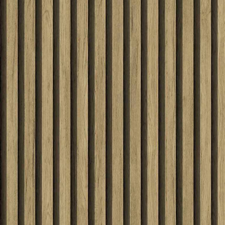 Brown wallpaper with a wood-effect pattern