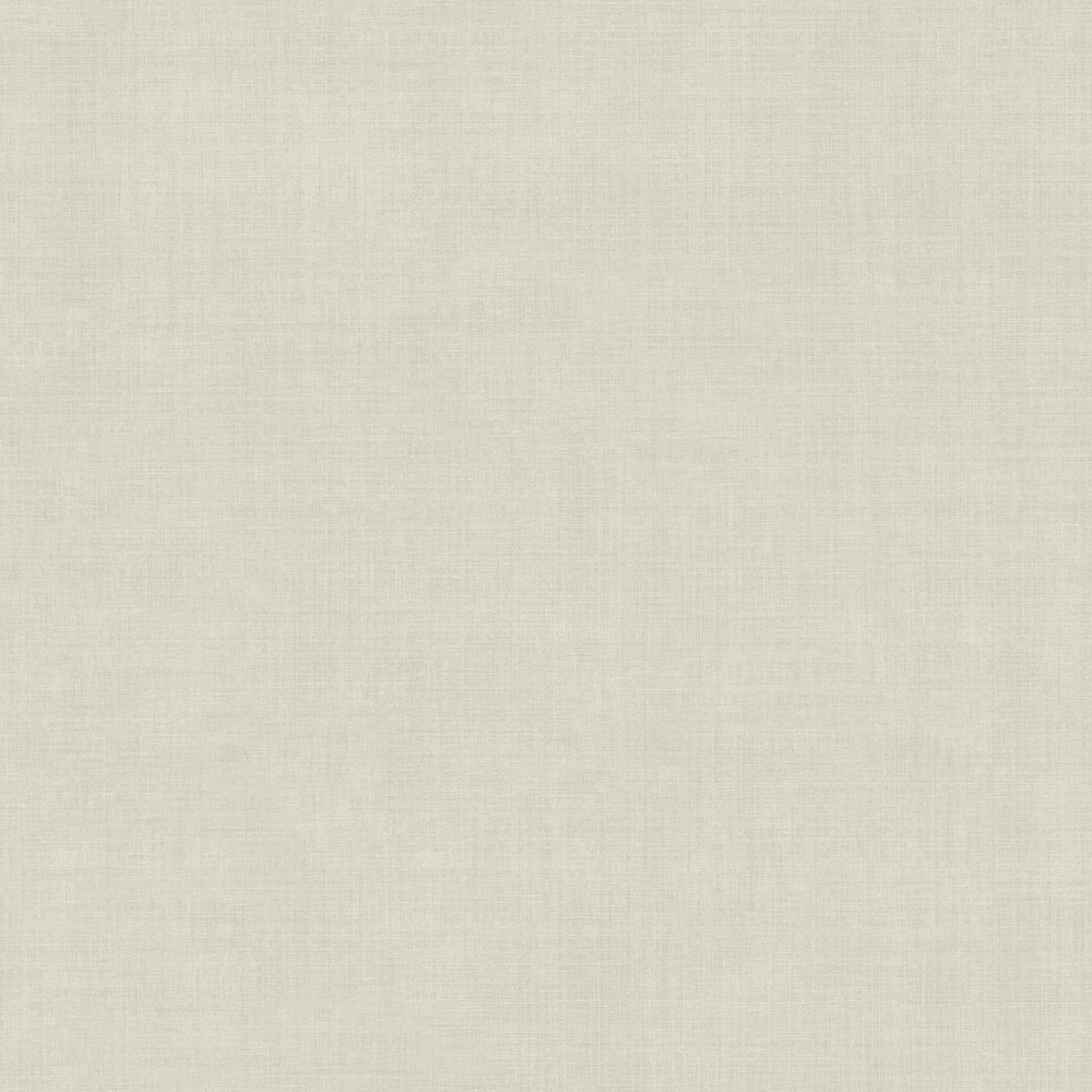 Beige wallpaper with a solid-color, linen pattern