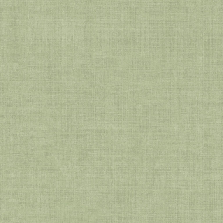 Green Wallpaper with Linen, plain