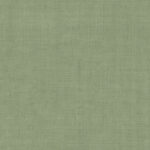 Green wallpaper with a solid-color, linen pattern