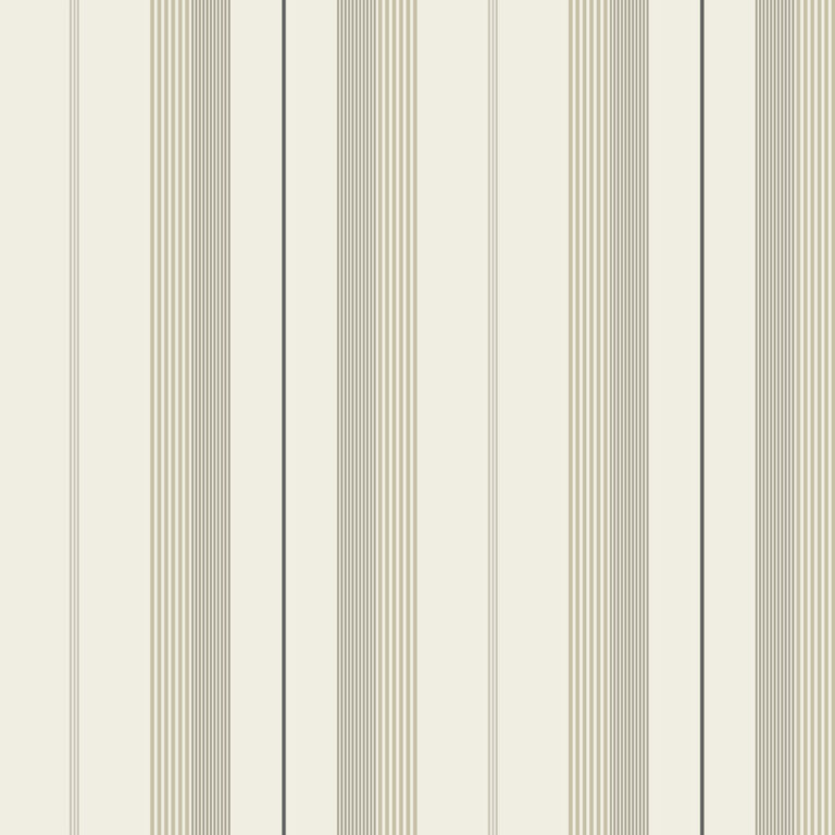 Beige wallpaper with a striped pattern