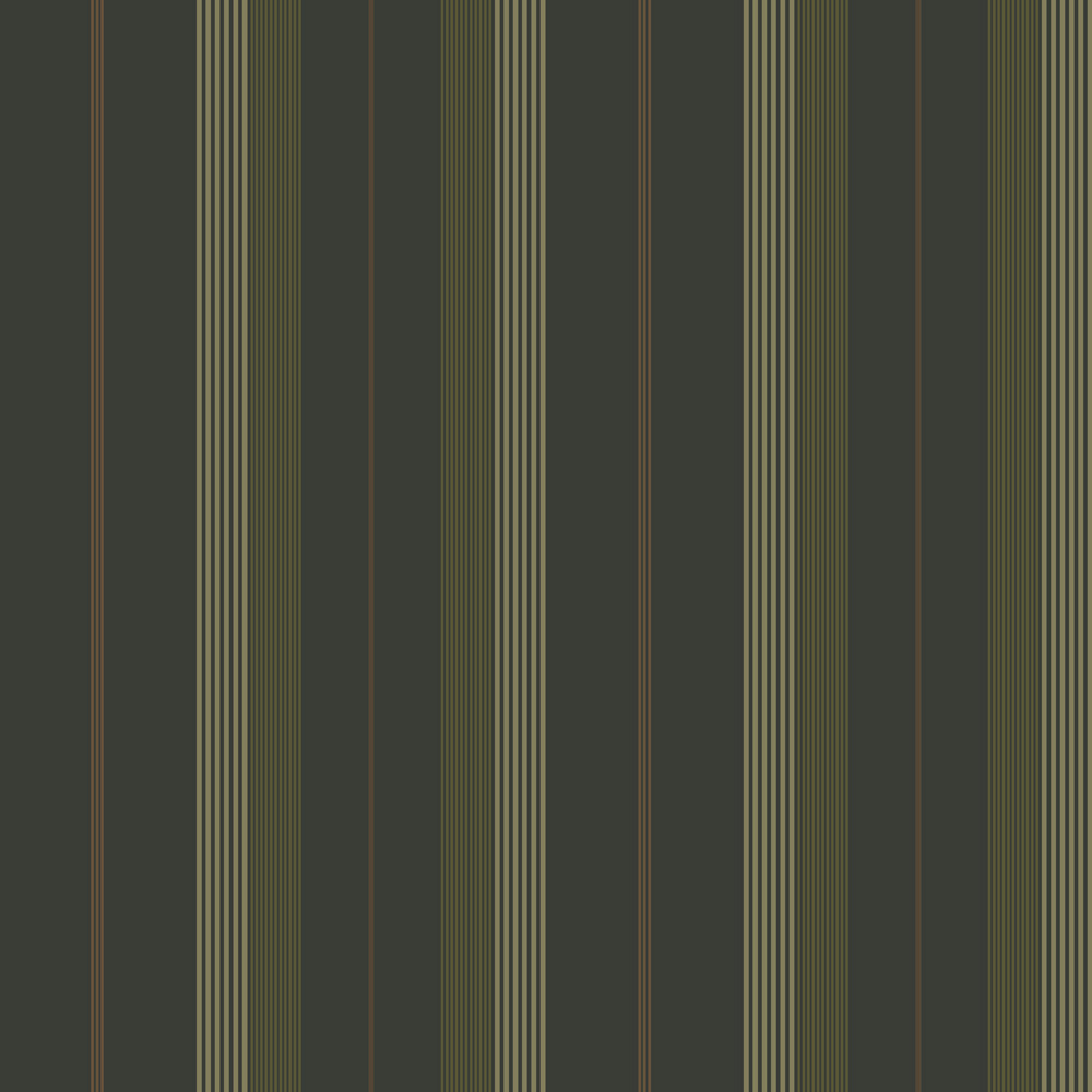 Green Wallpaper with a Striped Pattern