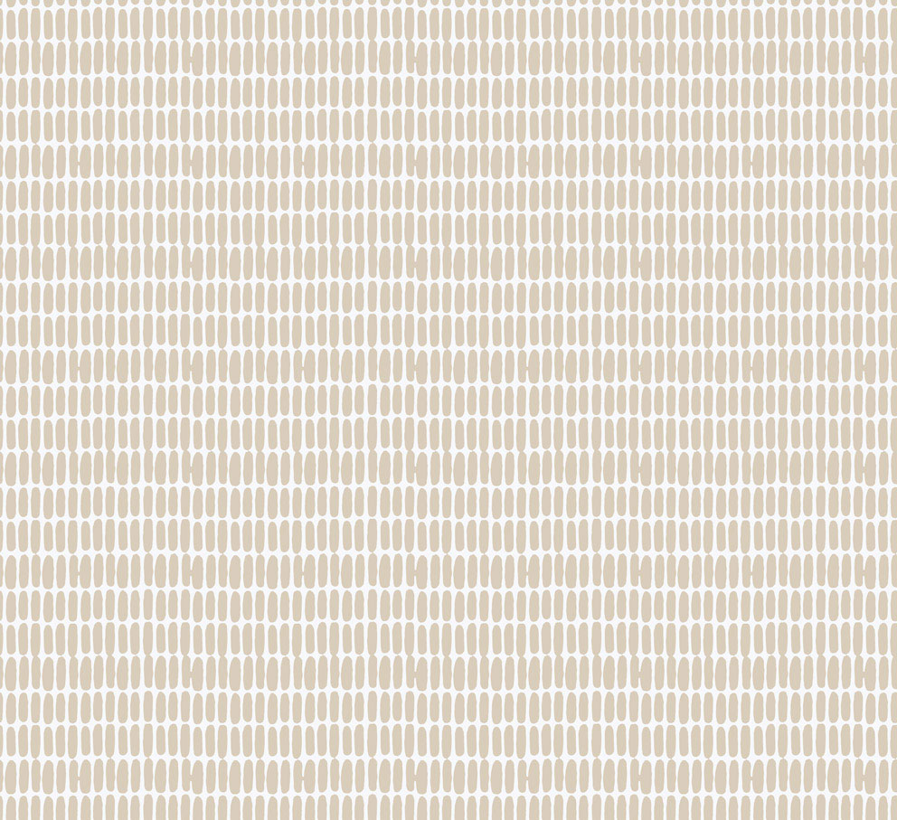 Beige tapet med Geometriskt mönster