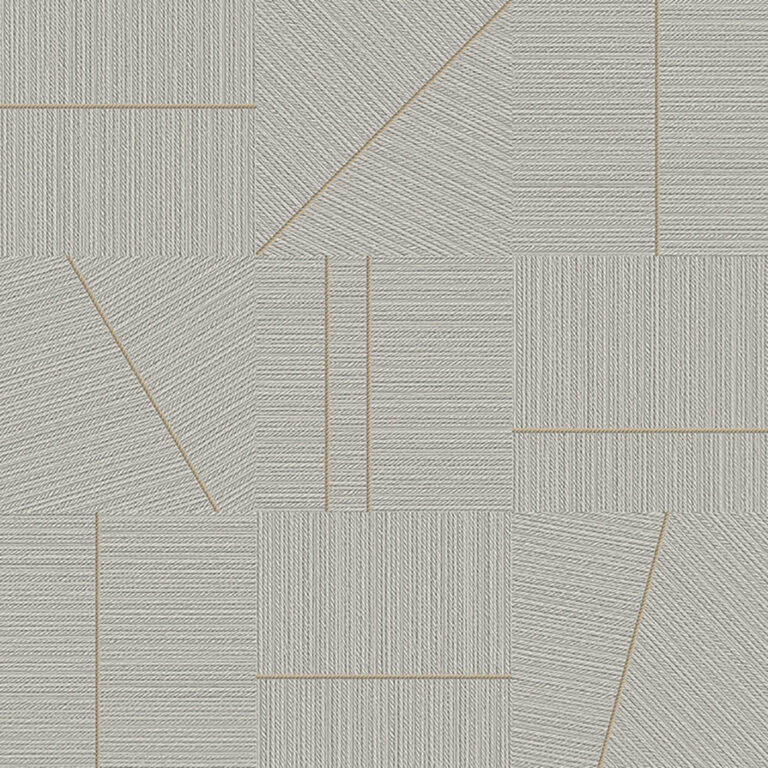 Beige tapet med Geometriskt mönster