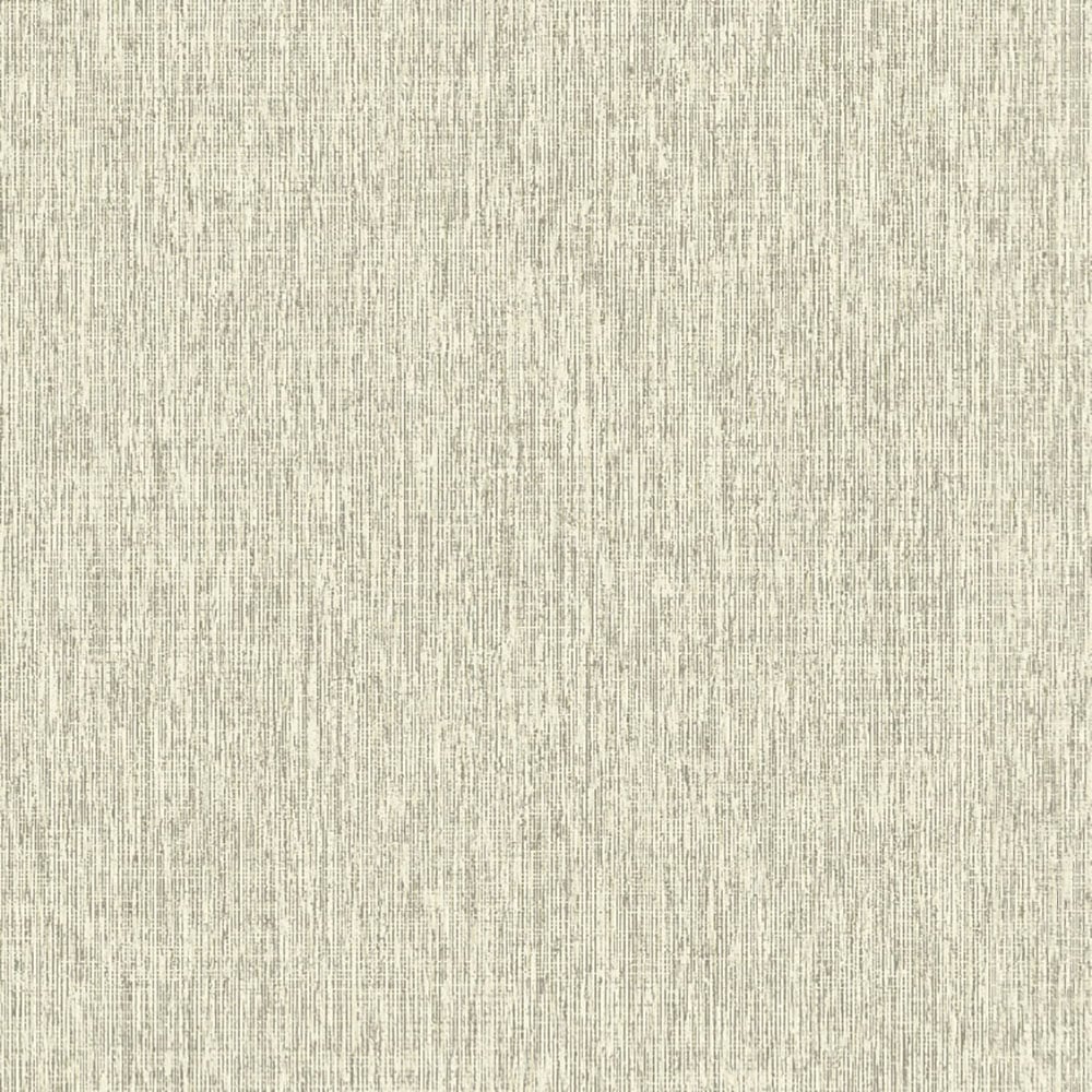 Beige wallpaper with a linen pattern