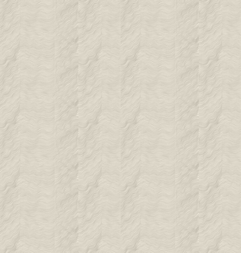 Beige wallpaper with a striped, retro pattern
