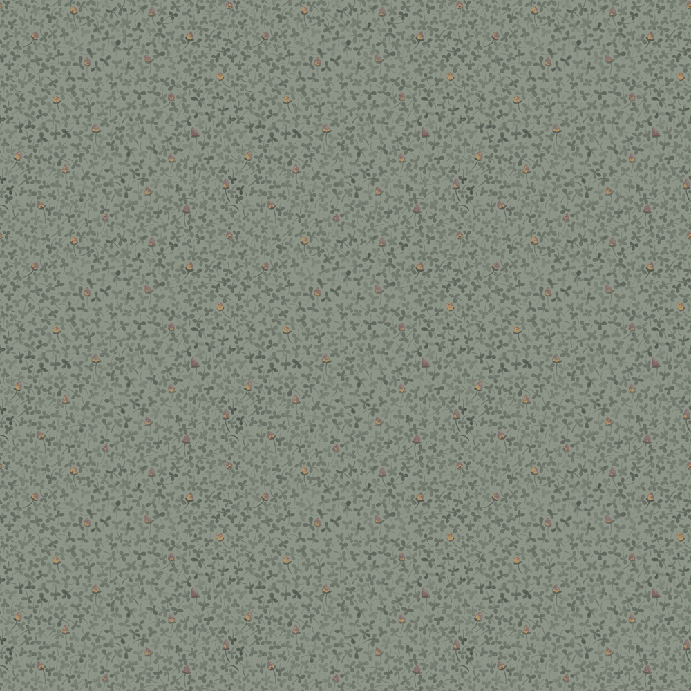 Green wallpaper with , small patterns, leaf patterns