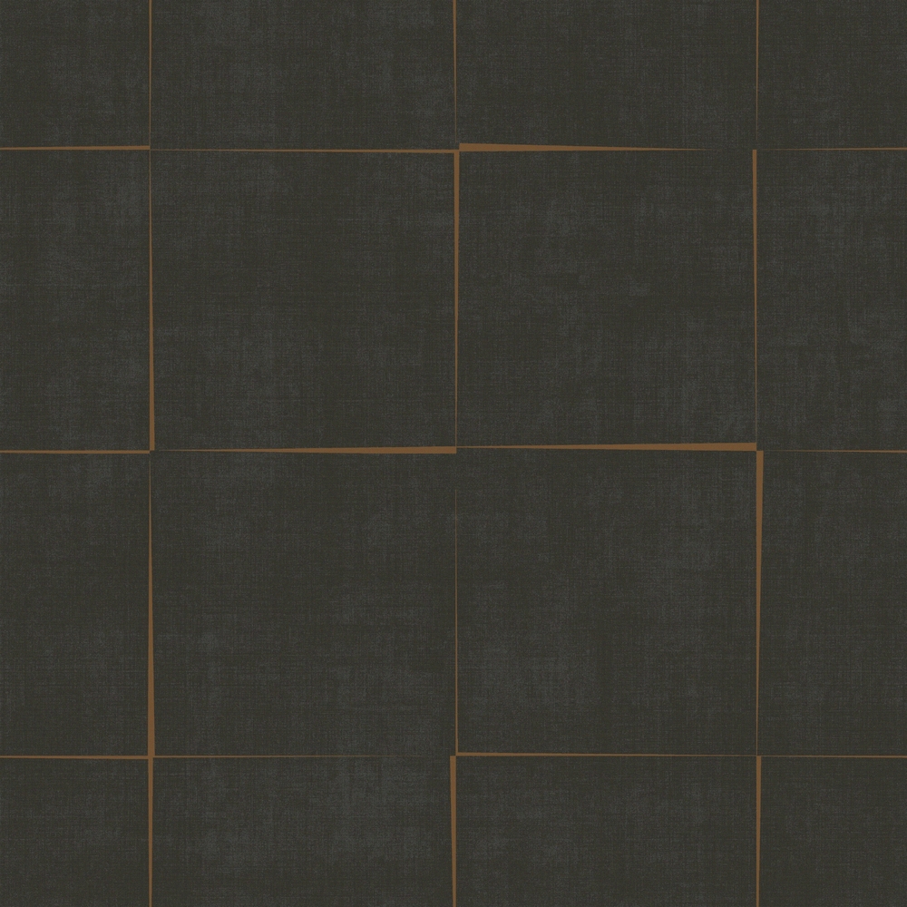 Black Wallpaper with a Geometric Pattern