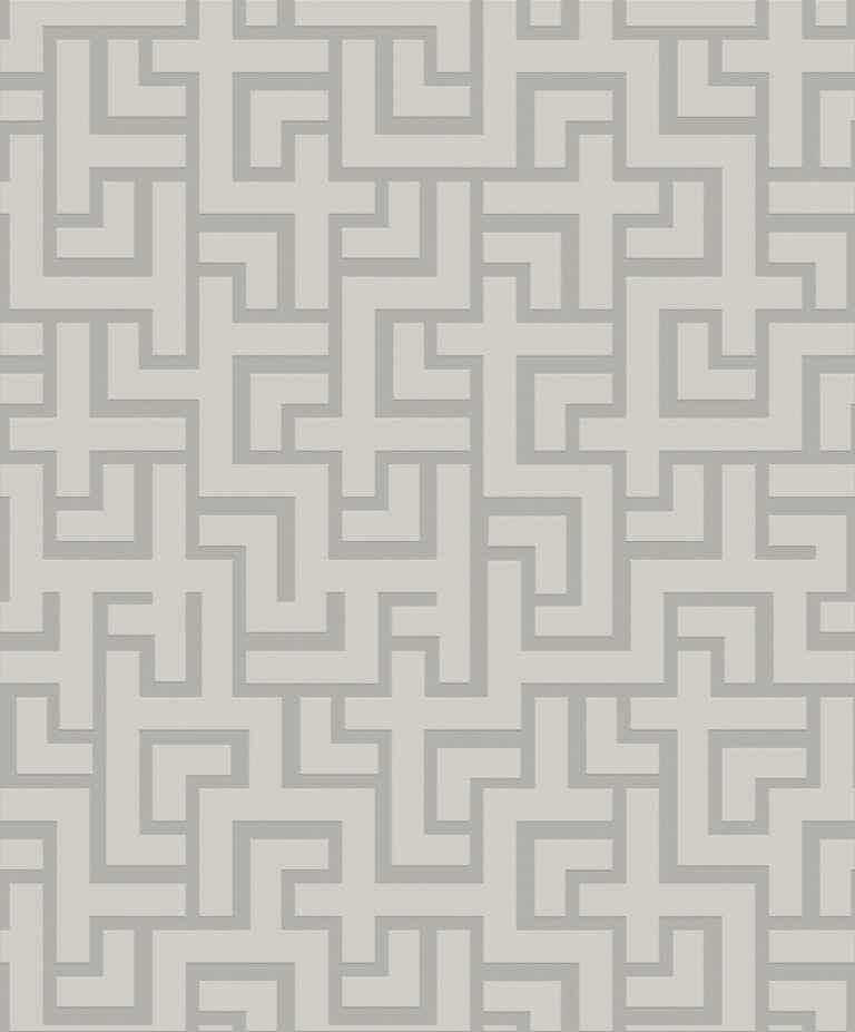 Grå tapet med Geometriskt mönster