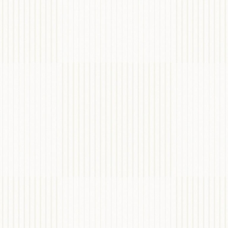 White wallpaper with a geometric pattern