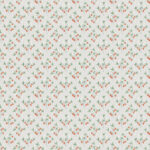 Multicolored wallpaper featuring fruit, small patterns, and floral patterns