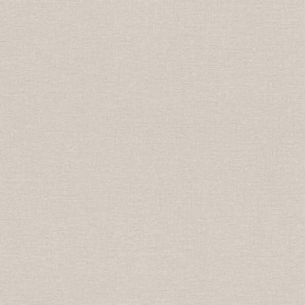 Gray wallpaper with a solid-color, linen pattern