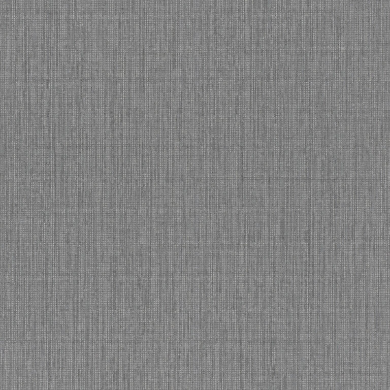 Gray wallpaper with a solid-color, linen pattern