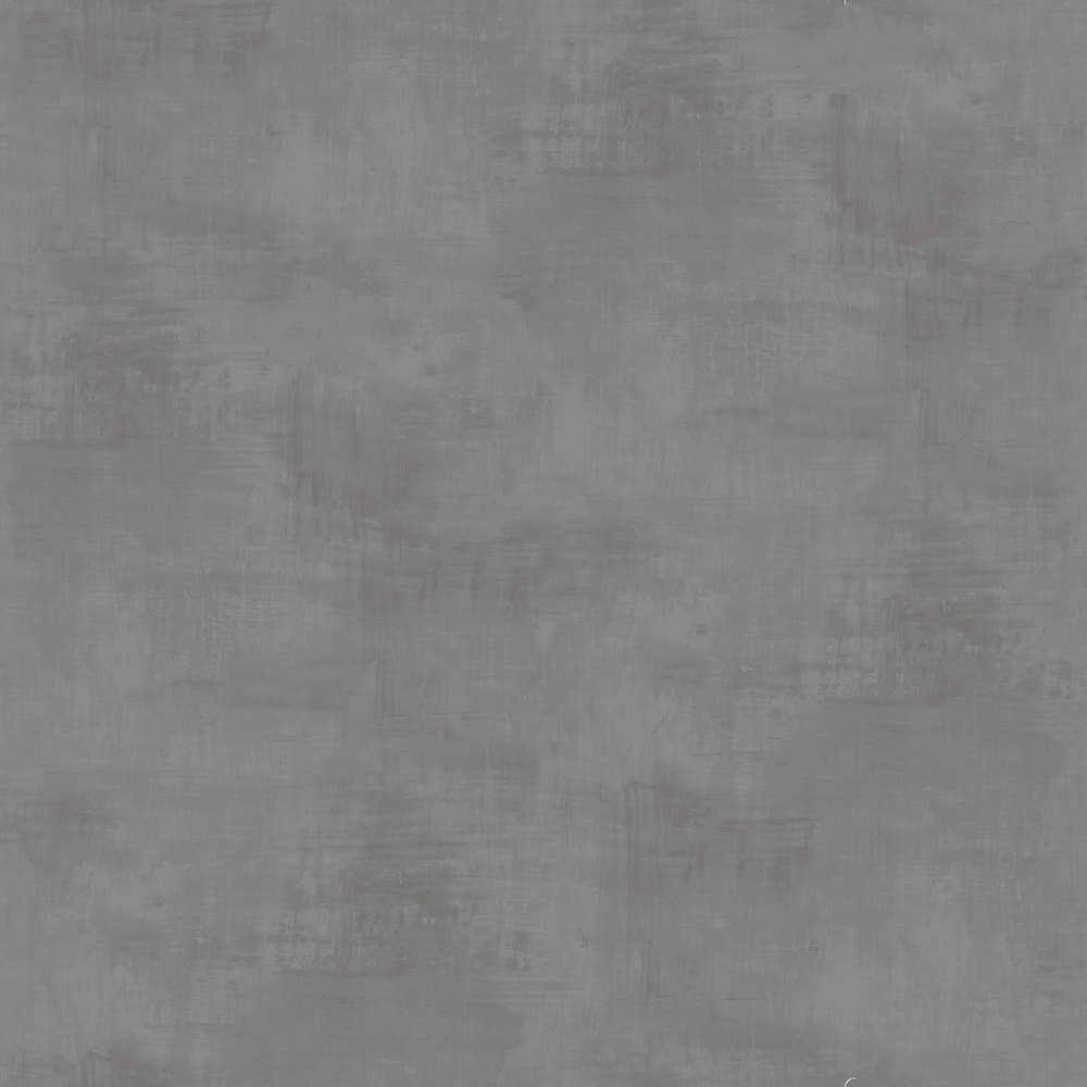 Gray wallpaper with a solid color and a " Kalk " pattern