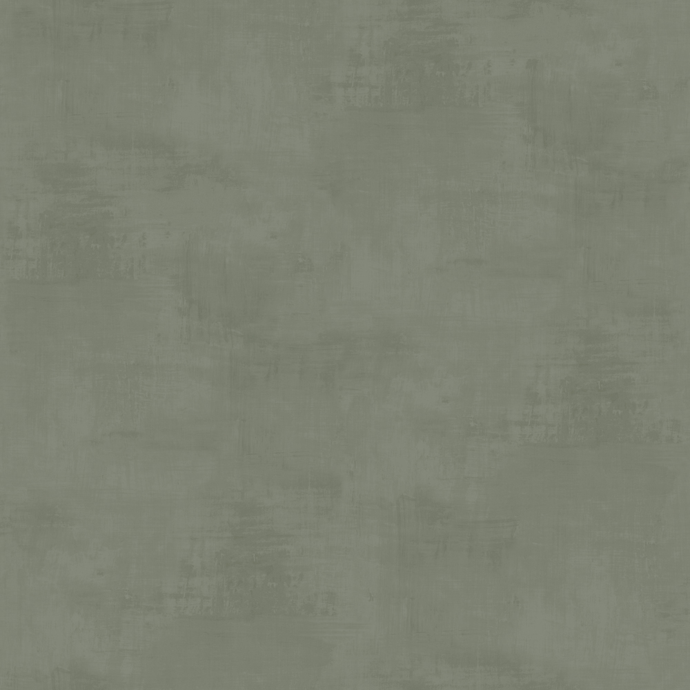 Green wallpaper with a solid color and " Kalk " pattern
