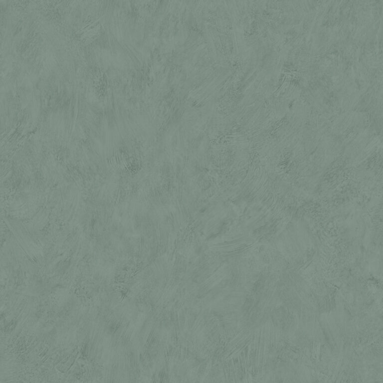 Green wallpaper with a solid color and " Kalk " pattern