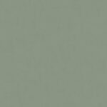 Green wallpaper with a solid color, " Kalk" pattern