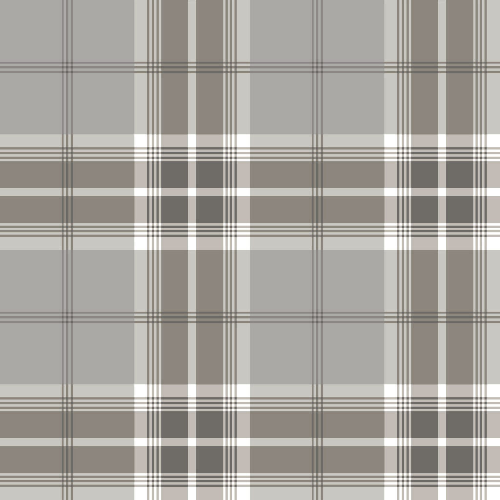 Gray, Brown Wallpaper with a Checkered Pattern