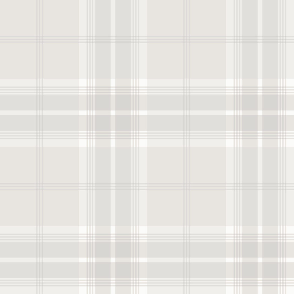 Beige and Gray Wallpaper with a Checkered Pattern