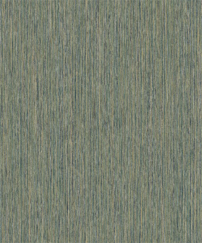 Blue, Gold Wallpaper with Solid-Color, Linen Pattern