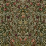 Green, Multicolored Wallpaper with Animals, Floral, Photo Wallpaper Patterns