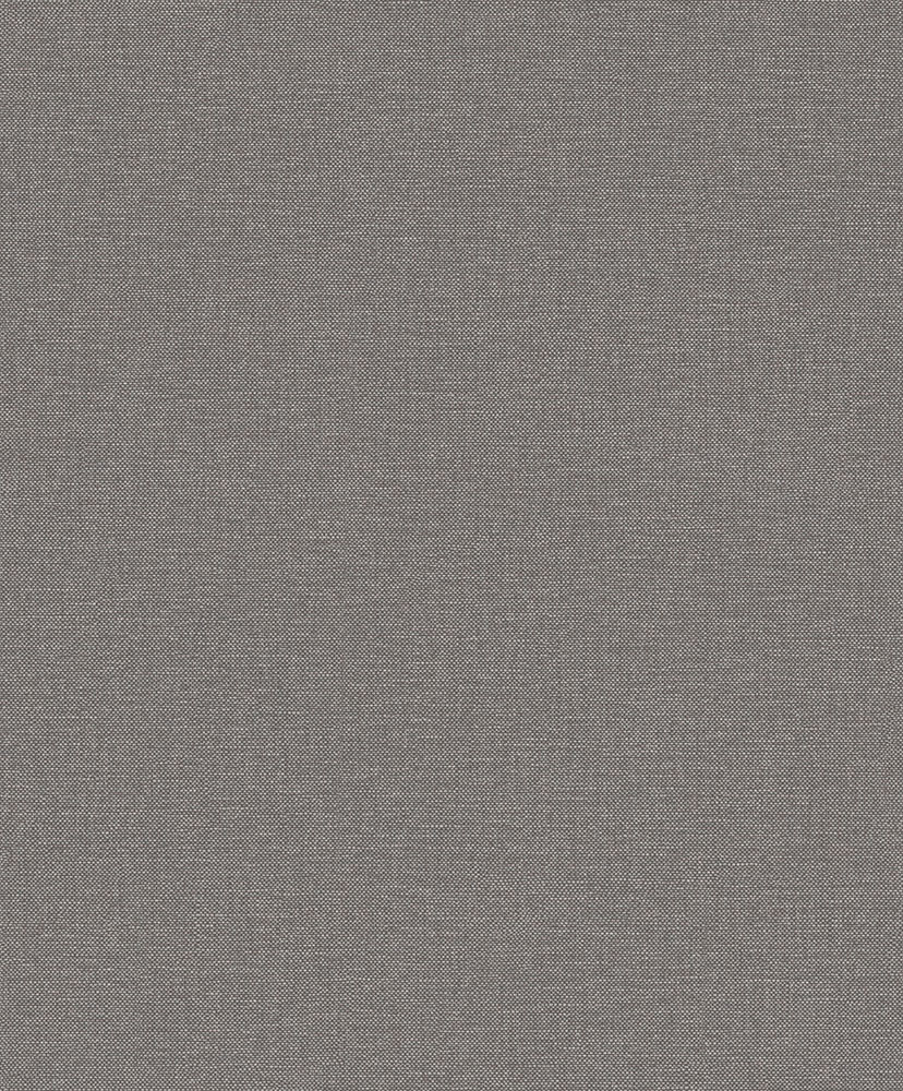 Brown wallpaper with a linen pattern