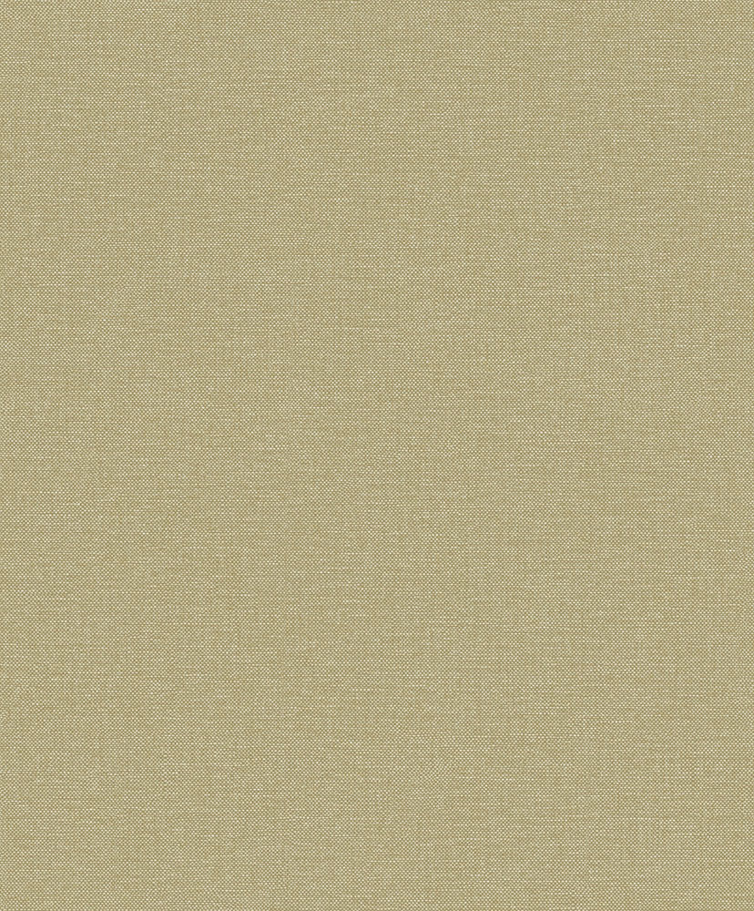 Green wallpaper with a linen pattern