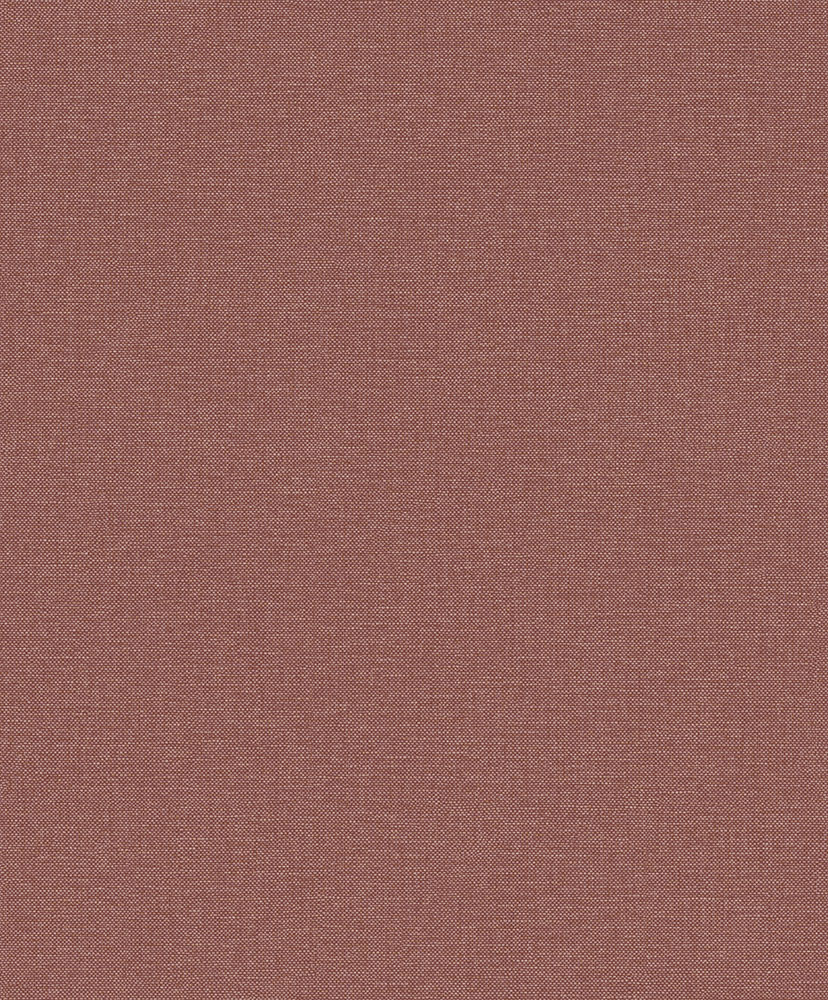 Red wallpaper with a linen pattern