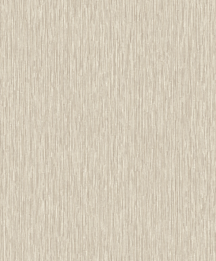Beige wallpaper with a striped pattern