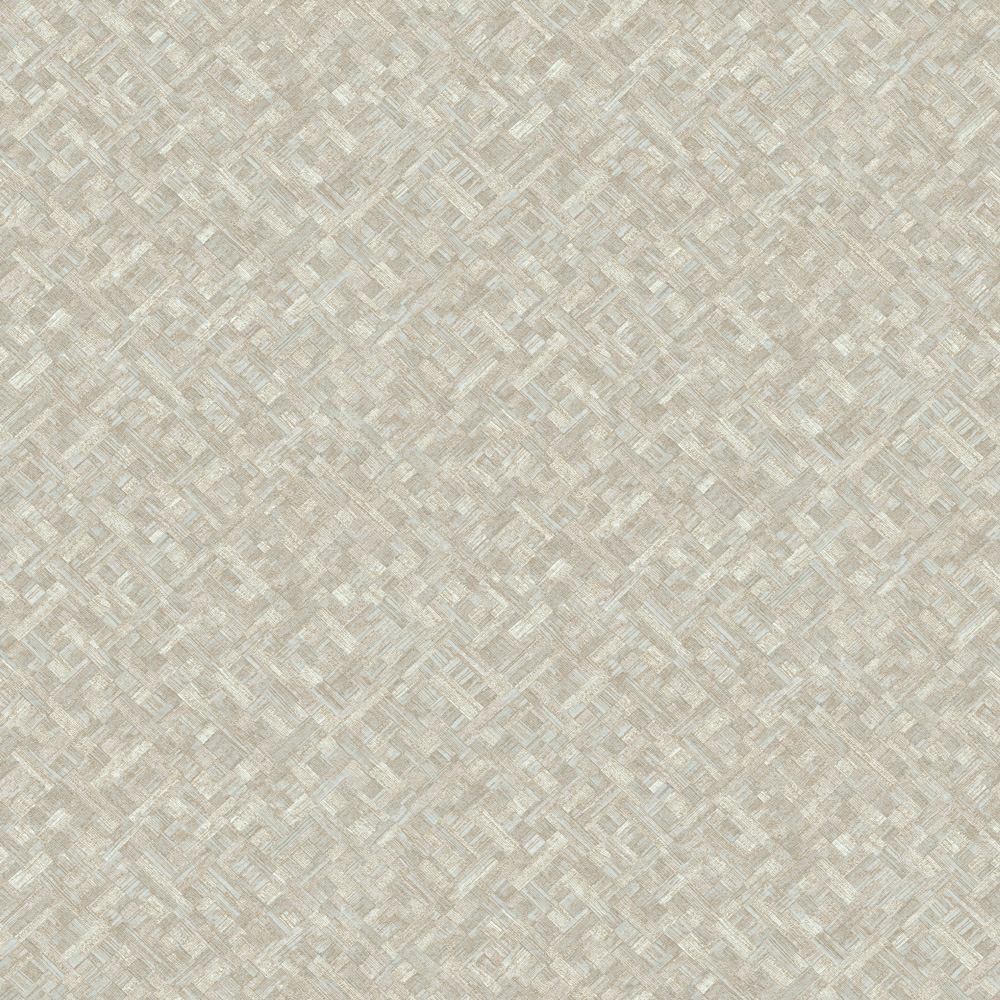Beige tapet med Rutigt mönster