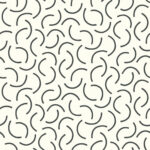 White, Gray Wallpaper with a Geometric Pattern