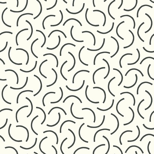 White, Gray Wallpaper with a Geometric Pattern