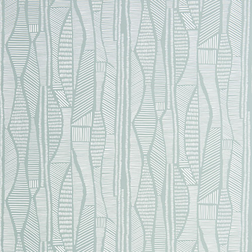 Green wallpaper with a retro pattern