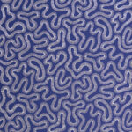 Blue and Purple Wallpaper with a Retro Pattern