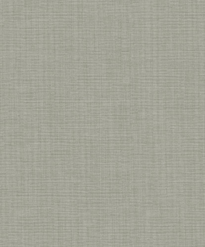 Gray, Silver Wallpaper with a Solid-Color, Linen Pattern
