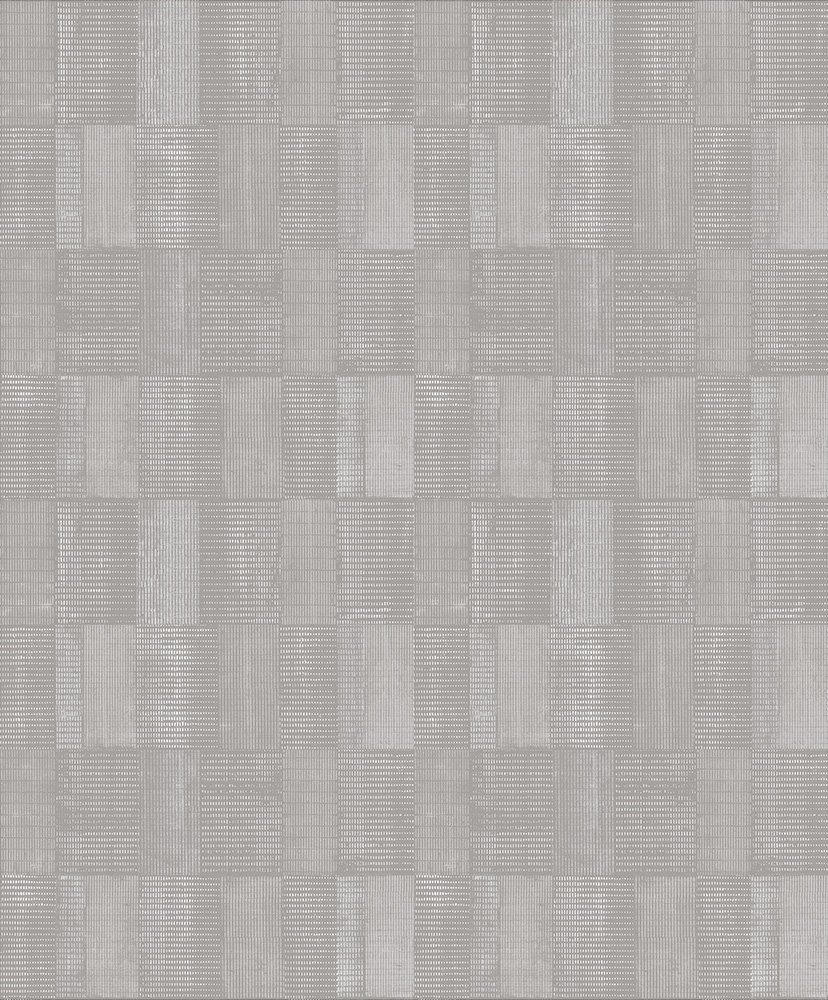 Gray wallpaper with a polka-dot pattern