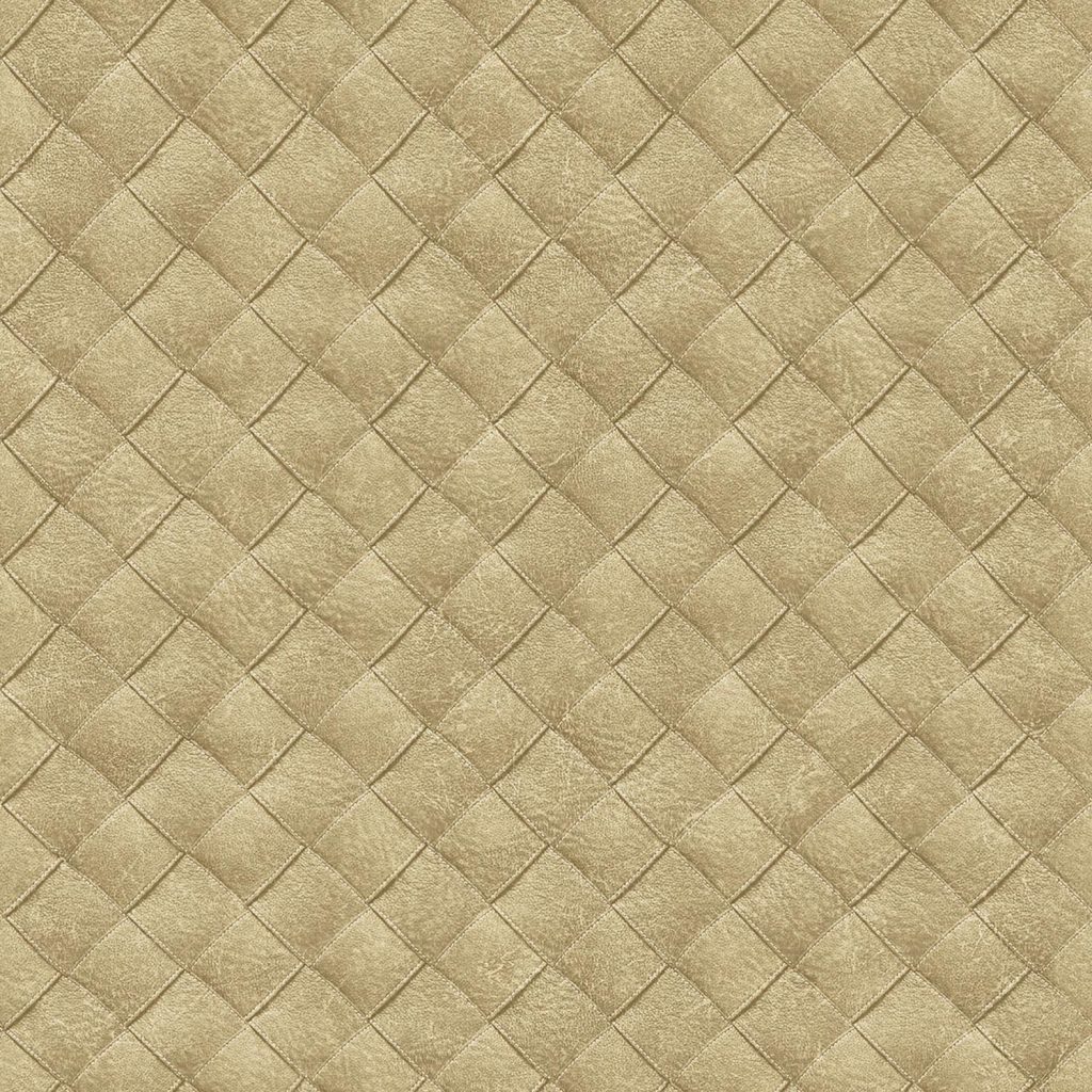 Beige tapet med Rutigt mönster