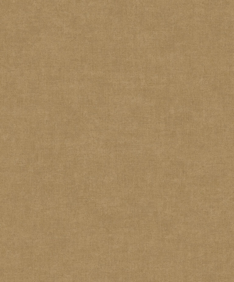 Brown wallpaper with a solid-color, linen pattern