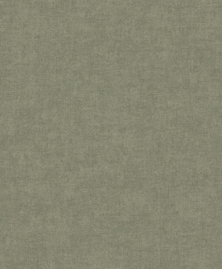 Green Wallpaper with Linen, plain