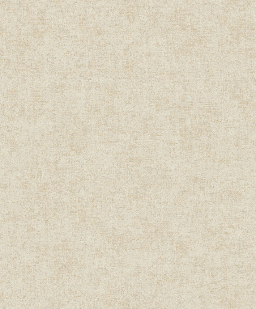 Beige wallpaper with a solid-color, linen pattern