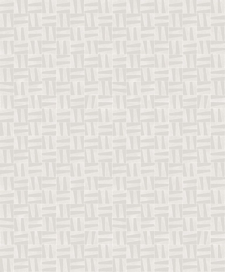 Gray wallpaper with a geometric pattern