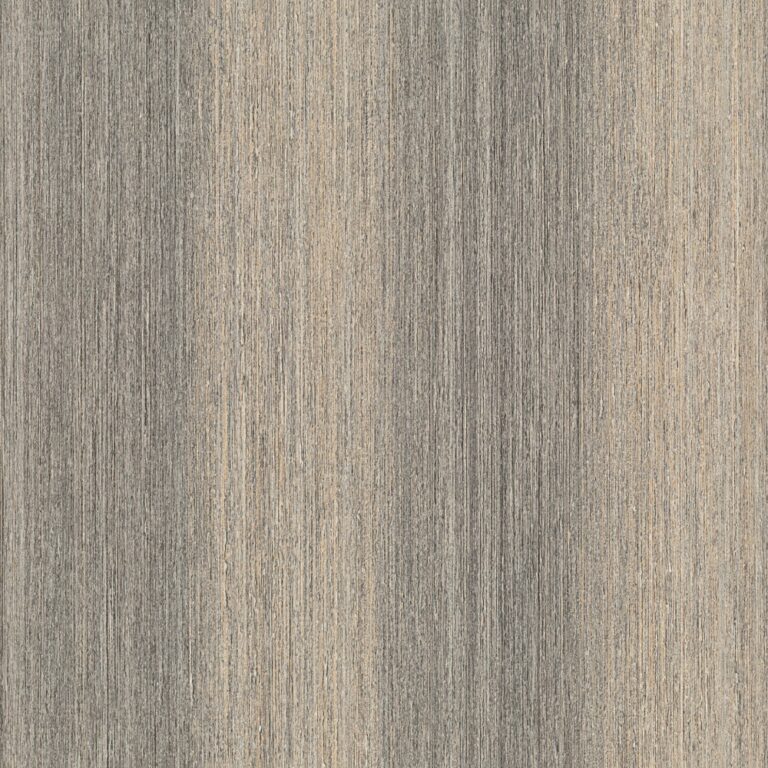 Metallic, Gray Wallpaper with a Wood-Look Pattern