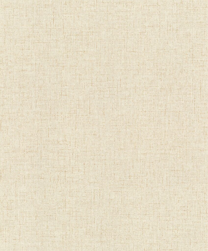 Beige wallpaper with a solid-color pattern