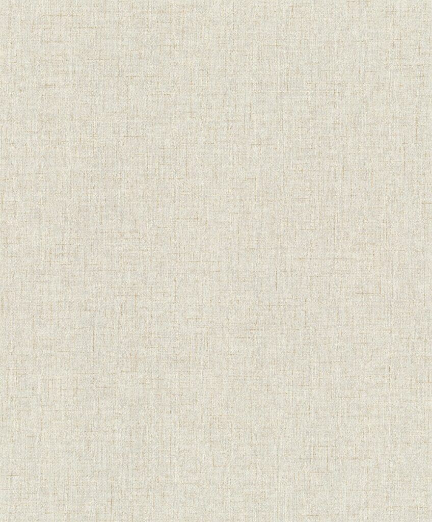 Beige, Metallic Wallpaper with a Solid-Color Pattern
