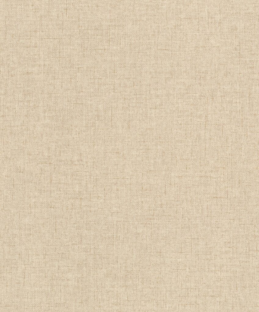 Beige, Metallic Wallpaper with a Solid-Color Pattern
